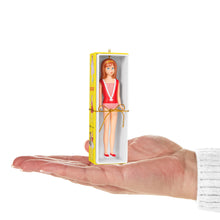 Load image into Gallery viewer, Hallmark Barbie™ 60th Anniversary Barbie's Little Sister, Skipper™ 2024 Ornament