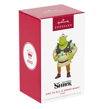 Load image into Gallery viewer, Hallmark Shrek And To All a Gross Night 2025 Ornament