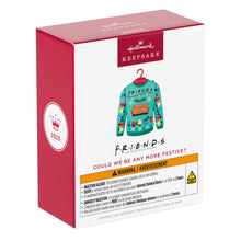 Load image into Gallery viewer, Hallmark Friends Could We Be Any More Festive? 2025 Sweater Musical Ornament With Light *coming in Oct