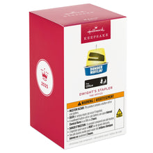 Load image into Gallery viewer, Hallmark The Office Dwight's Stapler 2025 Ornament With Sound