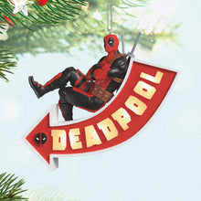 Load image into Gallery viewer, Hallmark Marvel Deadpool It's a Sign! 2025 Ornament With Light
