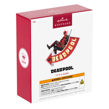 Load image into Gallery viewer, Hallmark Marvel Deadpool It's a Sign! 2025 Ornament With Light