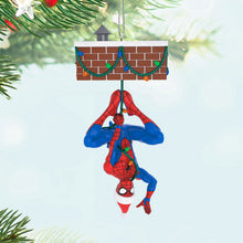 Load image into Gallery viewer, Hallmark Marvel Spider-Man Peekbuster 2025 Ornament With Motion-Activated Sound