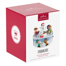 Load image into Gallery viewer, Hallmark The Peanuts® Gang Let's Go Sledding! 2025 Musical Ornament With Light and Motion