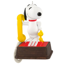 Load image into Gallery viewer, Hallmark Peanuts® 75th Anniversary Hello, Snoopy! 2025 Ornament With Sound