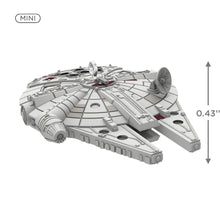 Load image into Gallery viewer, Hallmark Mini Star Wars™ Millennium Falcon™ 2024 Ornament, 0.43"
