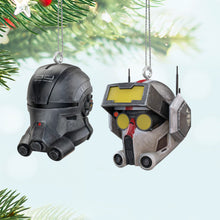 Load image into Gallery viewer, Hallmark Mini Star Wars: The Bad Batch™ Echo™ and Tech™ 2024 Ornaments, Set of 2