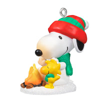Load image into Gallery viewer, Hallmark Mini Peanuts® Winter Fun With Snoopy 2024 Ornament, 1.02"