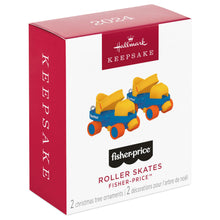 Load image into Gallery viewer, Hallmark Mini Fisher-Price™ Roller Skates 2024 Ornaments, Set of 2