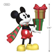 Load image into Gallery viewer, Hallmark Mini Disney Mickey Mouse Mickey's Special Delivery 2024 Ornament, 1.16"