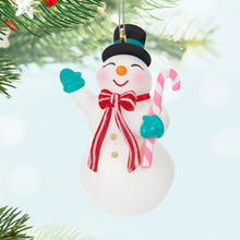 Load image into Gallery viewer, Hallmark Mini Nostalgic Snowman 2024 Ornament, 1.45"