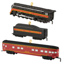 Load image into Gallery viewer, Hallmark Mini Lionel® Norfolk and Western Passenger Set 2025 Ornaments, Set of 3 *coming in Oct
