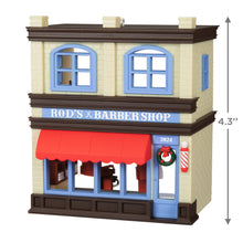 Load image into Gallery viewer, Hallmark Nostalgic Houses and Shops Rod's Barbershop 2024 Ornament
