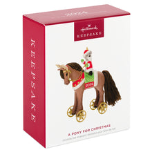 Load image into Gallery viewer, Hallmark A Pony for Christmas 2024 Ornament