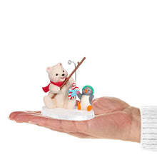 Load image into Gallery viewer, Hallmark Snowball and Tuxedo Fishing Friends Ornament