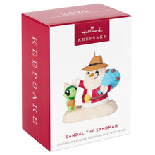 Load image into Gallery viewer, Hallmark Sandal the Sandman 2024 Ornament