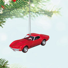 Load image into Gallery viewer, Hallmark Classic American Cars 1968 Chevrolet® Corvette® L88 2024 Metal Ornament