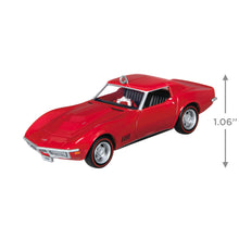 Load image into Gallery viewer, Hallmark Classic American Cars 1968 Chevrolet® Corvette® L88 2024 Metal Ornament
