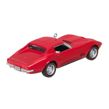 Load image into Gallery viewer, Hallmark Classic American Cars 1968 Chevrolet® Corvette® L88 2024 Metal Ornament