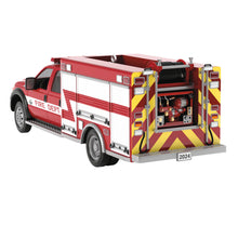 Load image into Gallery viewer, Hallmark Fire Brigade 2011 Ford F-550 Fire Engine 2024 Ornament With Light