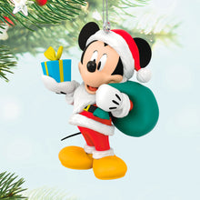 Load image into Gallery viewer, Hallmark Disney All About Mickey! Santa Mickey 2024 Ornament