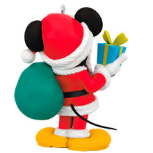 Load image into Gallery viewer, Hallmark Disney All About Mickey! Santa Mickey 2024 Ornament