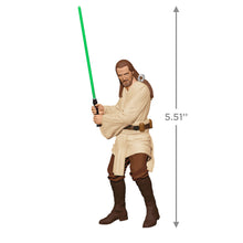 Load image into Gallery viewer, Hallmark Star Wars: The Phantom Menace™ 25th Anniversary Qui-Gon Jinn™ 2024 Ornament