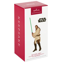 Load image into Gallery viewer, Hallmark Star Wars: The Phantom Menace™ 25th Anniversary Qui-Gon Jinn™ 2024 Ornament