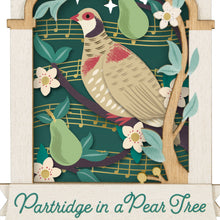 Load image into Gallery viewer, Hallmark Twelve Days of Christmas 2024 Papercraft Ornament