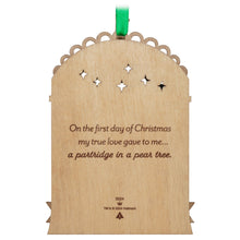 Load image into Gallery viewer, Hallmark Twelve Days of Christmas 2024 Papercraft Ornament