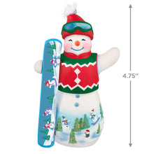 Load image into Gallery viewer, Hallmark Snowtop Lodge Ollie U. Halfpipe 2025 Porcelain Ornament