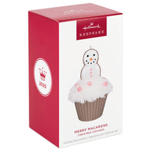 Load image into Gallery viewer, Hallmark Christmas Cupcakes Merry Macarons 2025 Ornament