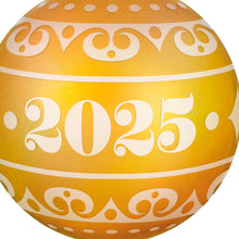 Load image into Gallery viewer, Hallmark Christmas Commemorative 2025 Ball Glass Ornament *coming in Oct