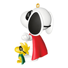 Load image into Gallery viewer, Hallmark Peanuts® Spotlight on Snoopy Masked Marvel 2025 Ornament