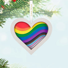 Load image into Gallery viewer, Hallmark Love Wins 2025 Papercraft Ornament