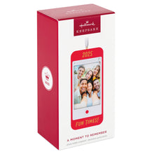 Load image into Gallery viewer, Hallmark A Moment to Remember 2025 Photo Frame Ornament