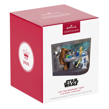 Load image into Gallery viewer, Hallmark Keepsake Star Wars: A New Hope™ "Let the Wookiee™ Win" Ornament With Video, Light and Sound