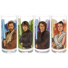 Load image into Gallery viewer, Hallmark Star Wars™ Jedi™ Drinking Glasses, Set of 4