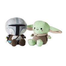 Load image into Gallery viewer, Hallmark Large Better Together Star Wars: The Mandalorian and Grogu Magnetic Plush, 10.5"
