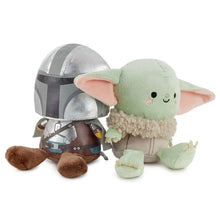 Load image into Gallery viewer, Hallmark Better Together Star Wars The Mandalorian and Grogu Magnetic Plush, 5"
