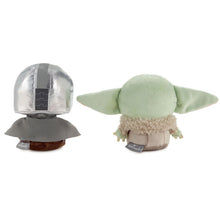 Load image into Gallery viewer, Hallmark Better Together Star Wars The Mandalorian and Grogu Magnetic Plush, 5"