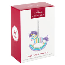 Load image into Gallery viewer, Hallmark Our Little Miracle 2025 Porcelain Ornament