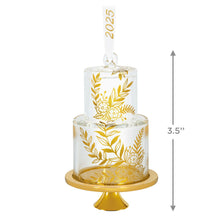 Load image into Gallery viewer, Hallmark Our Sweet Beginning 2025 Glass Ornament