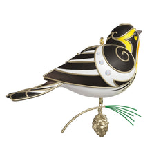 Load image into Gallery viewer, Hallmark The Beauty of Birds Blackburnian Warbler 2025 Ornament
