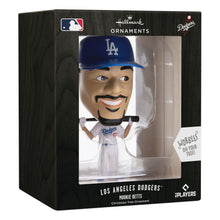 Load image into Gallery viewer, Hallmark MLB Los Angeles Dodgers™ Mookie Betts Bobblehead Ornament
