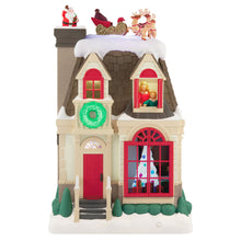 Load image into Gallery viewer, Hallmark Up on the Housetop 2025 Musical Tabletop Decoration With Light and Motion
