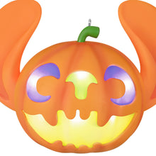 Load image into Gallery viewer, Hallmark Disney Lilo &amp; Stitch Spooky Stitch Jack-o&#39;-Lantern 2025 Ornament With Light
