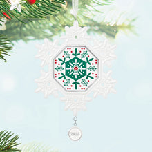 Load image into Gallery viewer, Hallmark Snowflake 2025 Porcelain Ornament
