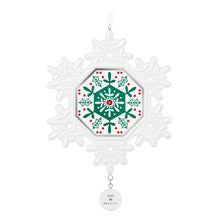 Load image into Gallery viewer, Hallmark Snowflake 2025 Porcelain Ornament
