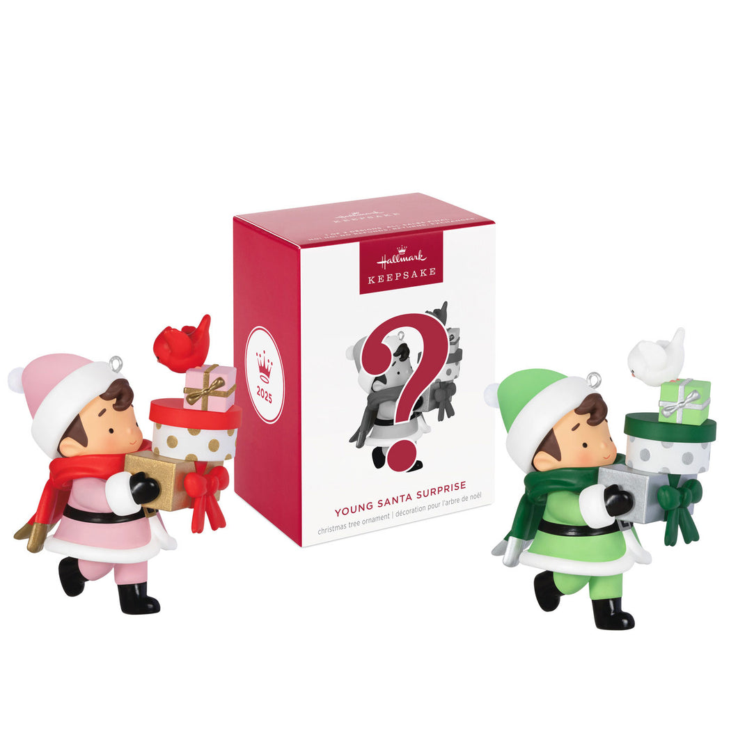 Hallmark Young Santa Surprise 2025 Ornament *coming in Oct